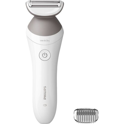 Rasoir Sans Fil, Utilisable Sur Peau Sèche Ou Humide Philips Lady Shaver Series 6000 Brl126/00