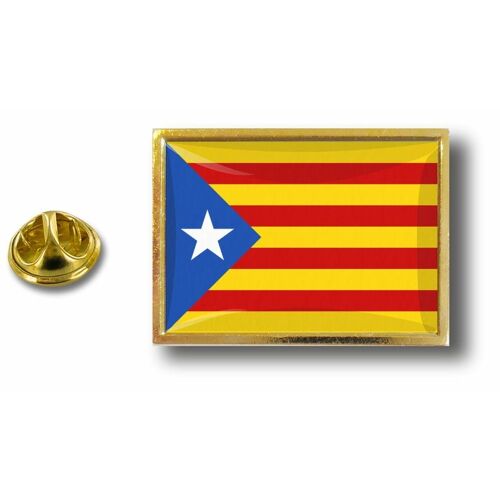 Pins Pin Badge Pin's Metal Epoxy Estrelada Drapeau Catalogne Catalan Independant