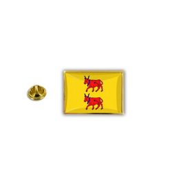 Pins Pin Badge Pin's Metal Epoxy Avec Pince Papillon Drapeau France Bearn