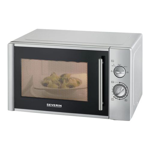 SEVERIN MW 7772 - Four micro-ondes monofonction - 28 litres - 900 Watt - argent