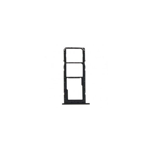 Tiroir De Carte Sim Pour Samsung Galaxy A02s Double Sim Noir