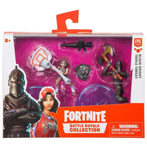 Fortnite Pack Duo Assortiment Vague 1 Black Knight & Triple Threat