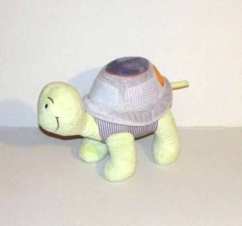 Tortue Noukies Peluche Doudou Tortue Yvan 24 Cm