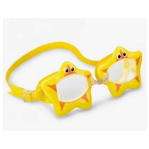 Lunettes De Natation Etoile De Mer Jaune - Enfant De 3 Ans + - Accessoire Piscine - Mer - Plage