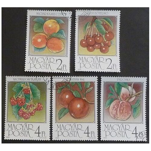Hongrie Oblitéré N° 3058 À 3062 Lot De 5 Timbres De 1986