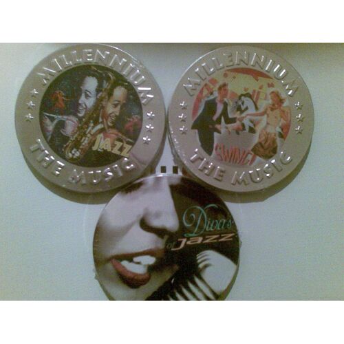 Millennium The Music - Jazz - Swing Et Divas Jazz - Lot De 3 Boites Metal Avec 3 Cd A L Interieur