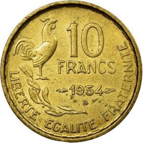 Pièce De Monnaie Française - 10 Francs Guiraud Type B De 1952