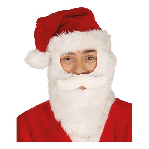 Casquette Avec Barbe Et Moustache De Père Noël