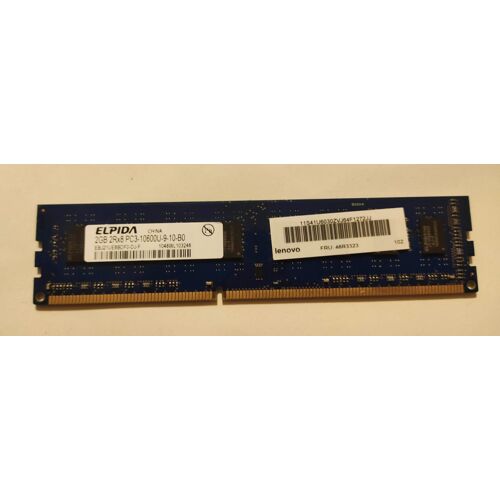 2Go RAM PC Bureau ELPIDA EBJ21UE8BDF0-DJ-F DDR3 PC3-10600U 1333Mhz CL9 2Rx8