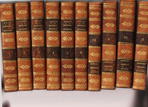 Oeuvres Complètes De C. Rollin - Histoire Ancienne 12 Tomes Sur 16