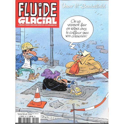 Fluide Glacial N° 557 Novembre 2022