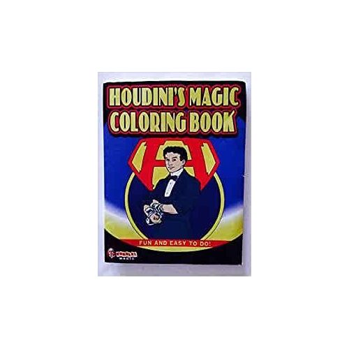 Houdini Magic Coloring Book