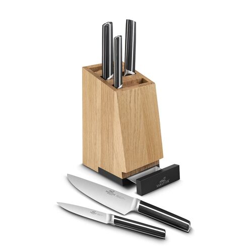 Lion Sabatier - Bloc Avec Support Tablette + 5 Couteaux Chiron 666280