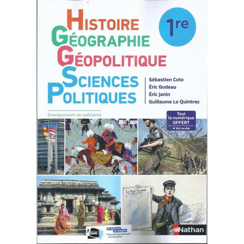 Histoire Géographie Géopolitique Sciences Politiques 1re