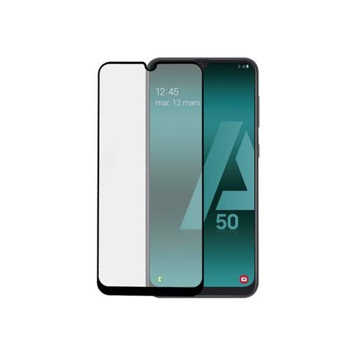 Bigben Connected - Protection D'écran Pour Téléphone Portable - Verre - Couleur De Cadre Noir - Pour Samsung Galaxy A50