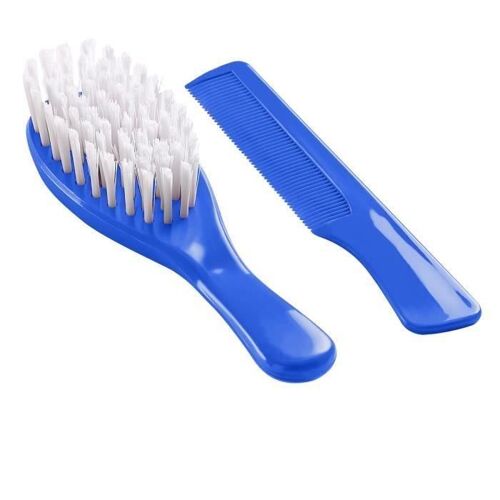 Thermobaby Brosse Et Peigne - Bleu Indigo