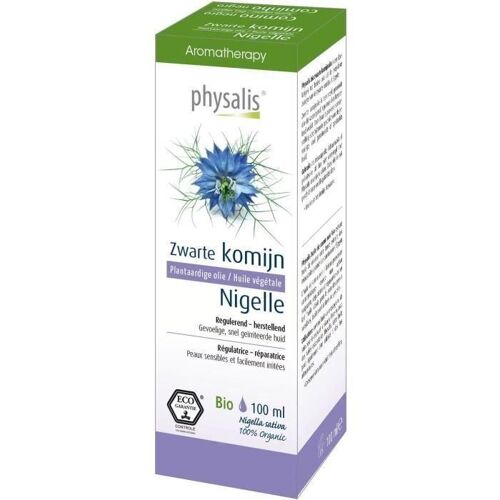 Physalis Huile Vegetale Nigelle 100 Ml Bio