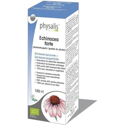 Physalis Gouttes De Plantes Echinacea Forte 100 Ml Bio 
