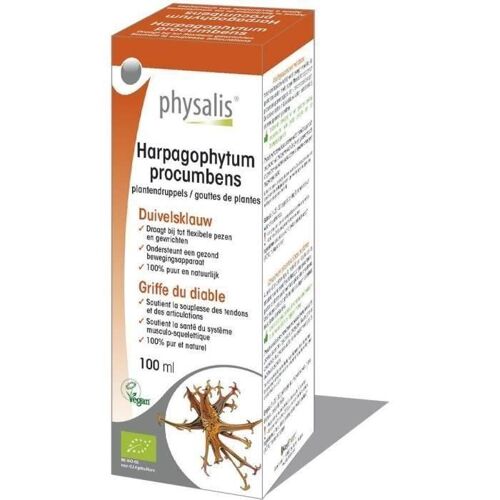 Physalis Gouttes De Plantes Harpagophytum Procumbens 100 Ml Bio 