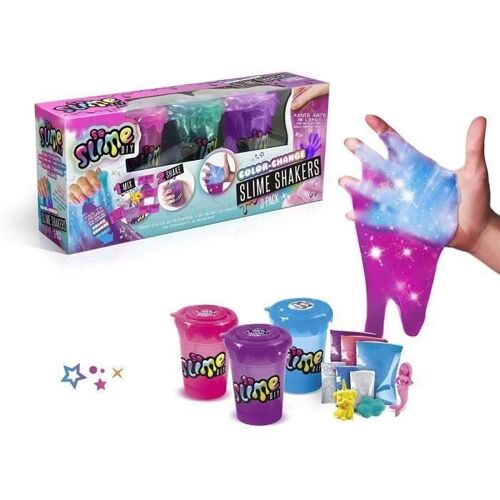 Canal Toys - So Slime Diy - Pack De 3 Slime Shakers - Color Change