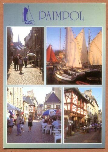 Carte Postale - Différentes Vues - Paimpol - Côtes D' Armor - 22