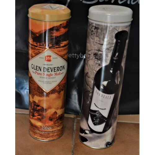 Lot Emballages En Fer De Bouteilles De Whisky