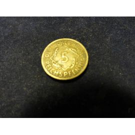 Allemagne 5 Retenpfennig 1926 A
