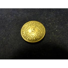 Allemagne 5 Retenpfennig 1924 A