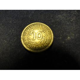 Allemagne 10 Deutsches Reich Pfennig 1924 A