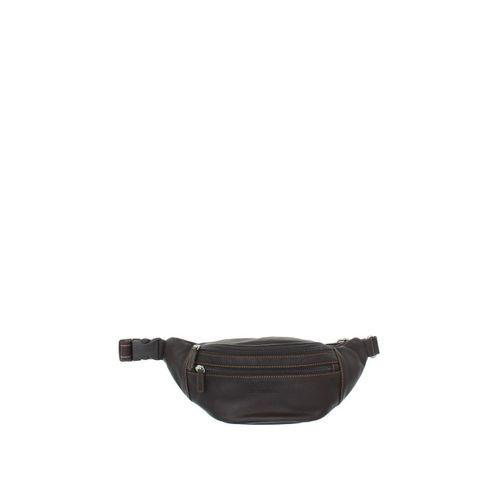 Banane Hexagona en cuir Ref 40899 Marron 32*12*7 cm