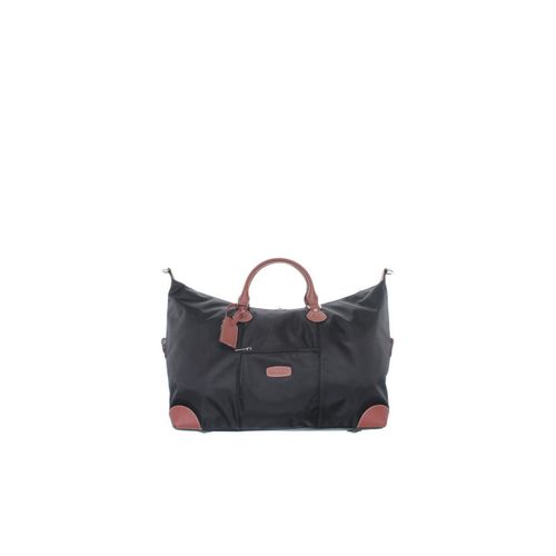Sac de voyage Hexagona ref 35377 noir marron 62*40*22 cm