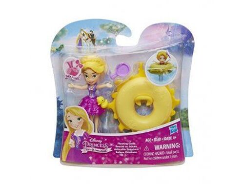 Mini Princesse : Raiponce Et La Bouee Soleil Jaune - Poupee Disney Princesse