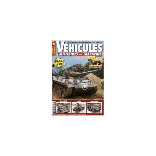 Vehicules Militaires Magazine 80 Restauration Harley-Davidson Wla / Renault Ue / Ferret / Gama Goat