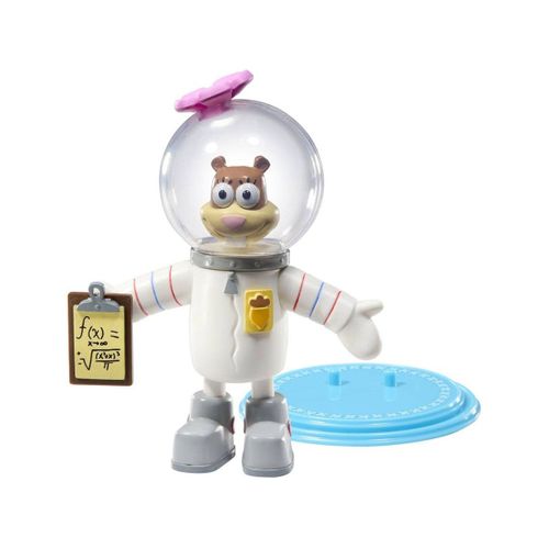 Bob L'?Ponge - Figurine Flexible Bendyfigs Sandy Cheeks 16 Cm