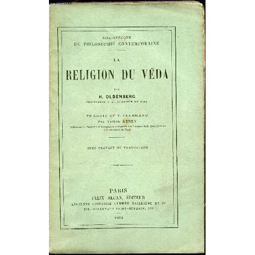 La Religion Du Véda