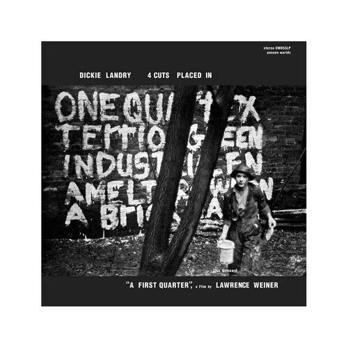 4 Cuts Placed In "A First Quarter" - Vinyle 33 Tours
