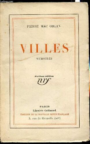Villes - Mémoires -