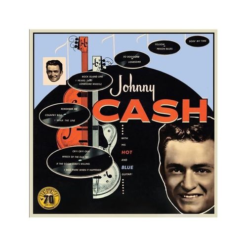 With His Hot And Blue Guitar - Vinyle 33 Tours