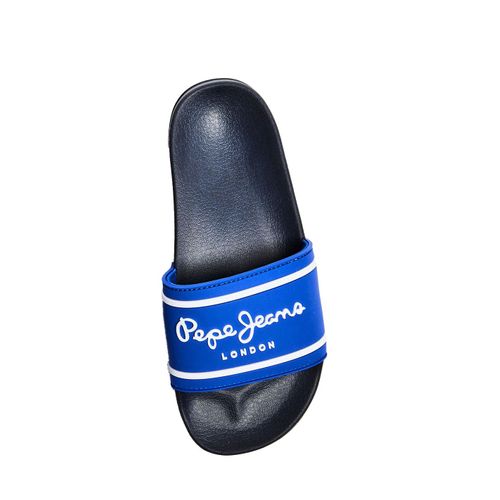 Mules Pepe Jeans Slider Logo Boys Ref 53024 Lagoon