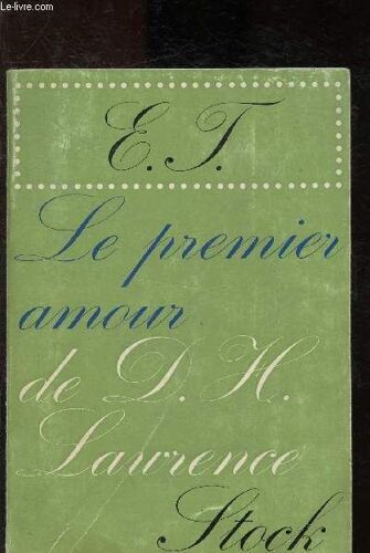Le Premier Amour De D.H. Lawrence