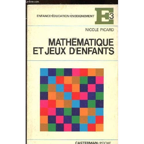 Mathématique Et Jeux D Enfants