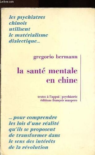 La Santé Mentale En Chine