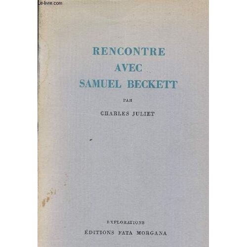 Rencontre Avec Samuel Beckett