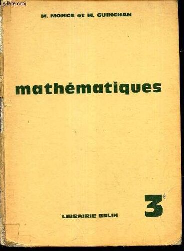 Mathematiques -3e