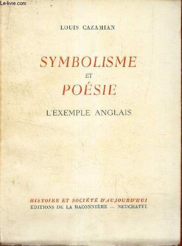 Symbolisme Et Poesie - L Exemple Anglais.