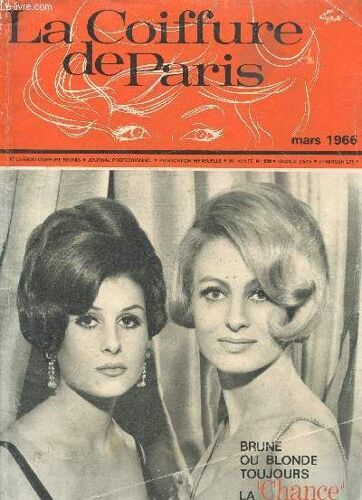 La Coiffure De Paris - N° 658 - 56e Annee - Mars 1966