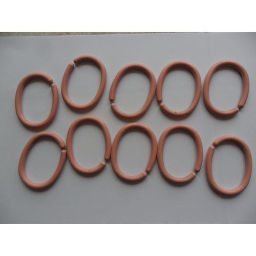 lot de 10 Anneaux de rideau de Douche