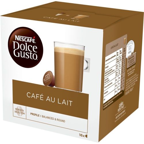 Dosettes Dolce Gusto Nescafé Café Au Lait