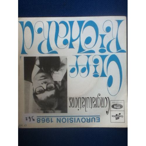 Cliff Richard -Congratulations -Eurovision 1968