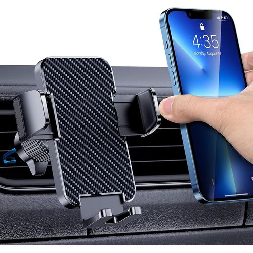 Support Téléphone Voiture [Compatible Avec Les Étuis Épais] Porte Telephone Voiture Rotatif À 360 Degrés Pour Grille D'aération De Accessoire Voiture Pour Smartphone Iphone Android